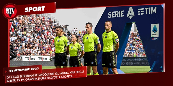 Da Oggi Si Potranno Ascoltare Gli Audio Var Degli Arbitri In Tv