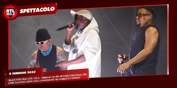 I Black Eyed Peas A RTL 102 5 Abbiamo Un Bel Ricordo Dell Italia Per