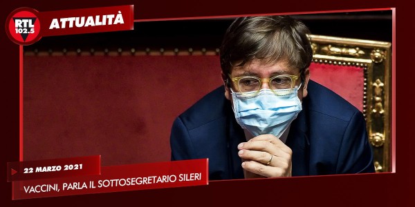 Pierpaolo Sileri In Diretta A RTL 102 5 Il Piano Vaccinale Sta