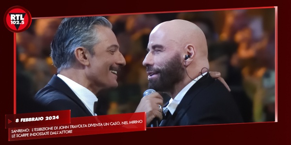 Sanremo Lesibizione Di John Travolta Diventa Un Caso Nel Mirino Le