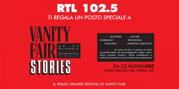 Rtl Ti Regala Un Posto Speciale A Vanity Fair Stories Rtl