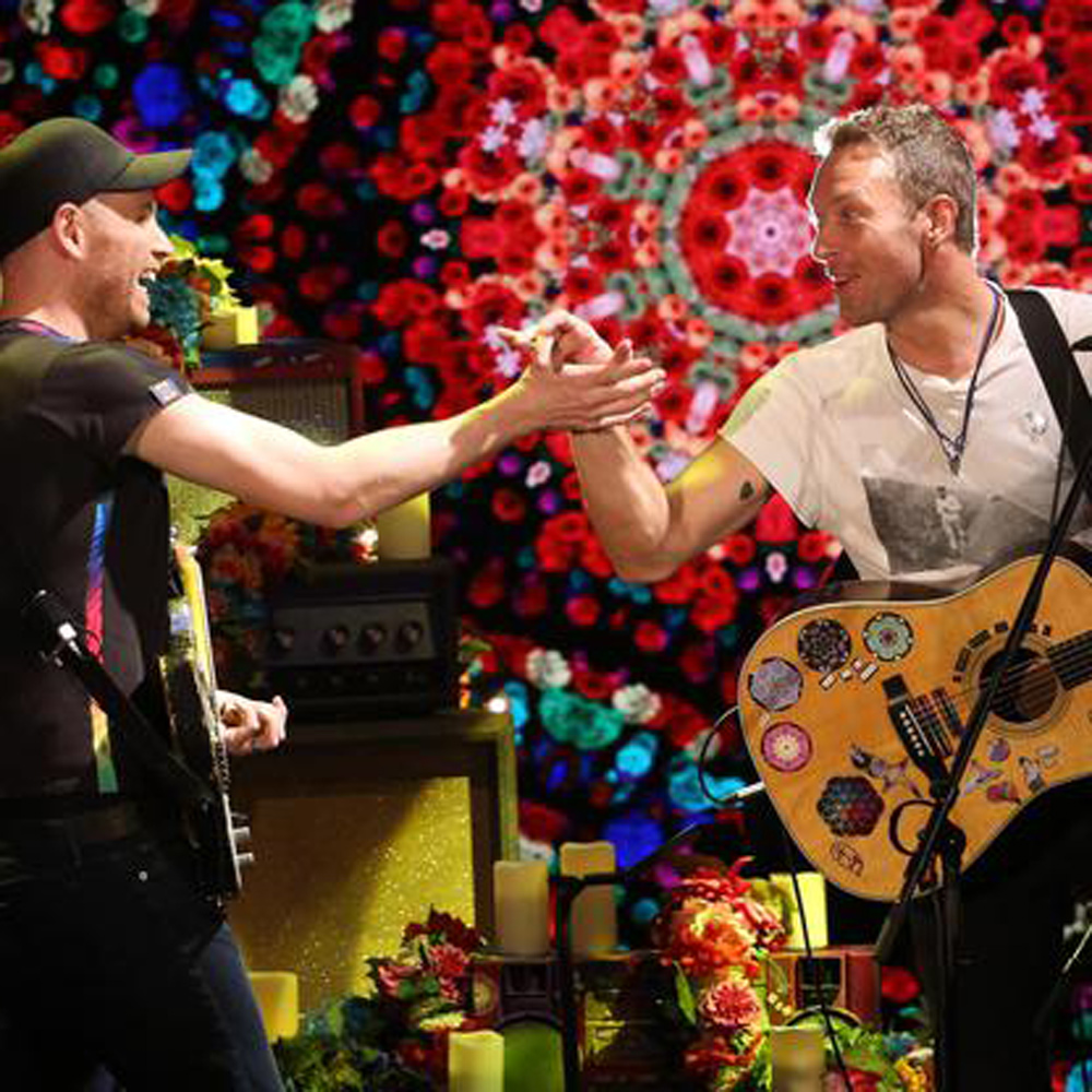  Coldplay a Che Tempo Che Fa: "Vogliamo ottimismo"