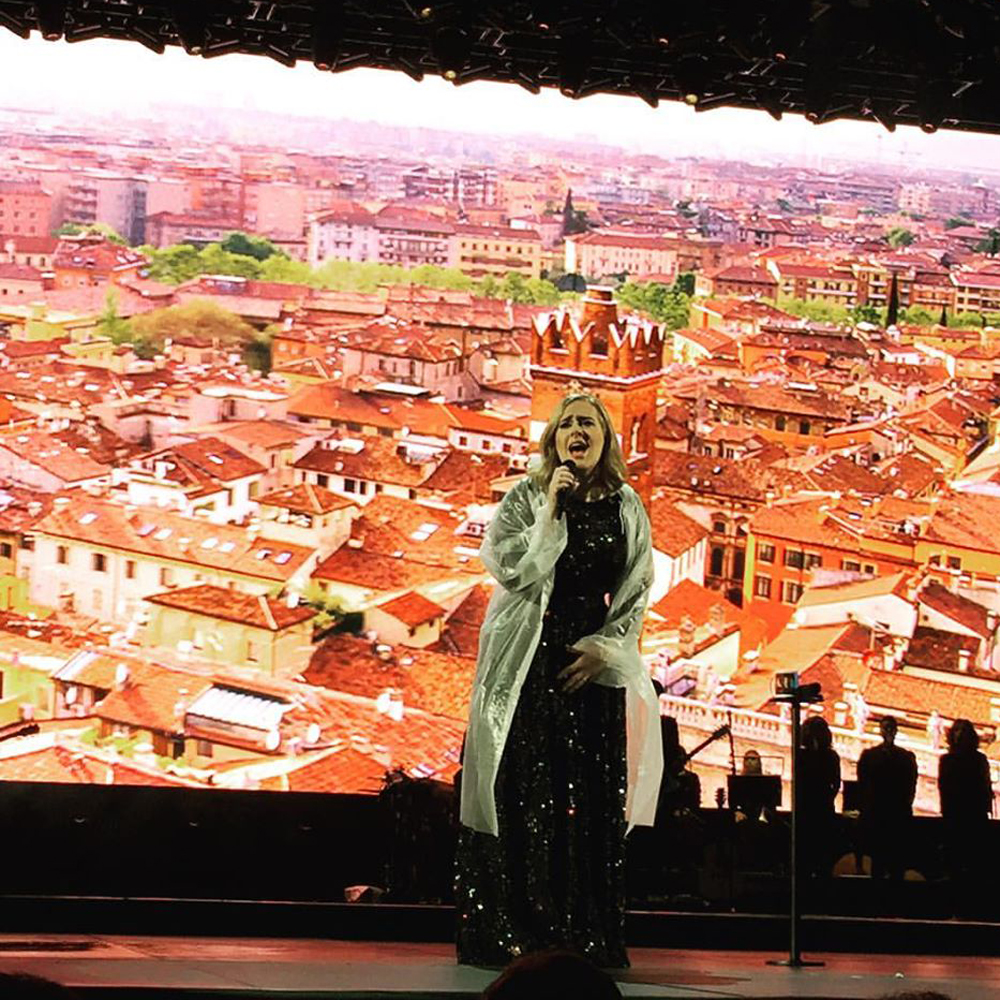 Adele regina dell'Arena di Verona per due notti