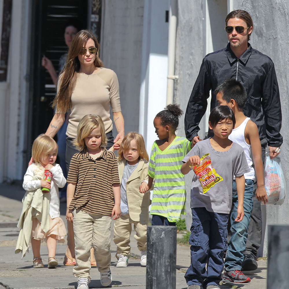 Angelina Jolie, scontro con Brad Pitt per custodia dei figli