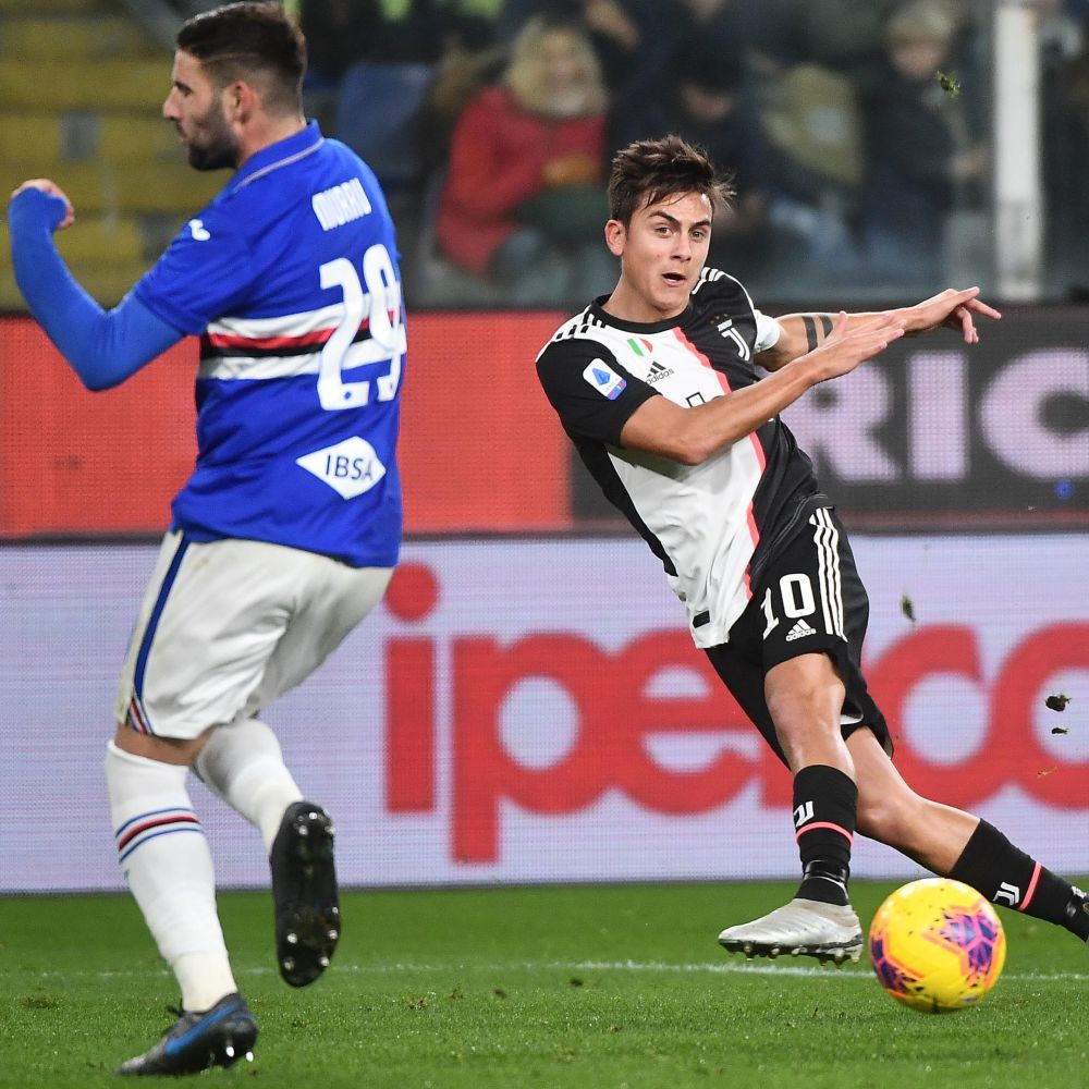 Anticipo della 17esima giornata di serie A, Sampdoria-Juventus 1-2