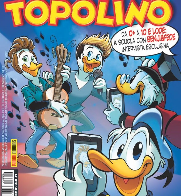 Benji e Fede sbarcano su Topolino