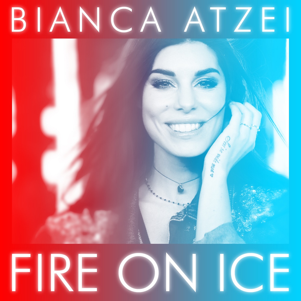 Bianca Atzei dall'Isola al fuoco sul ghiaccio