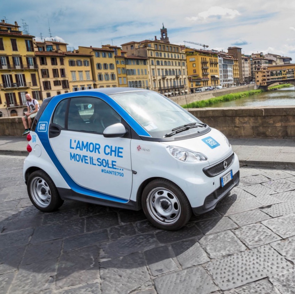 Boom Car Sharing: +70% rispetto il 2015