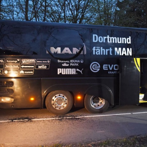 Borussia Dortmund, un arresto per attentato al bus