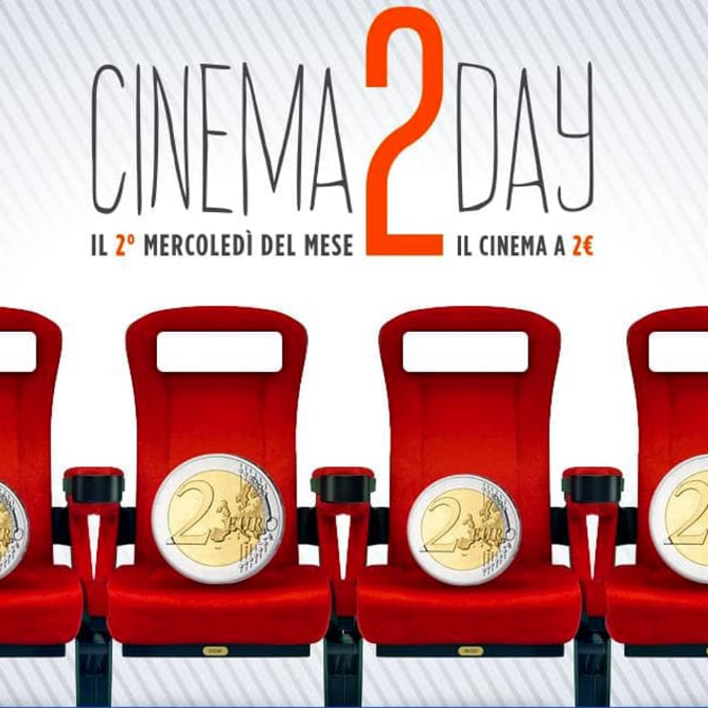 Cinema, è record per i mercoledì a 2 euro
