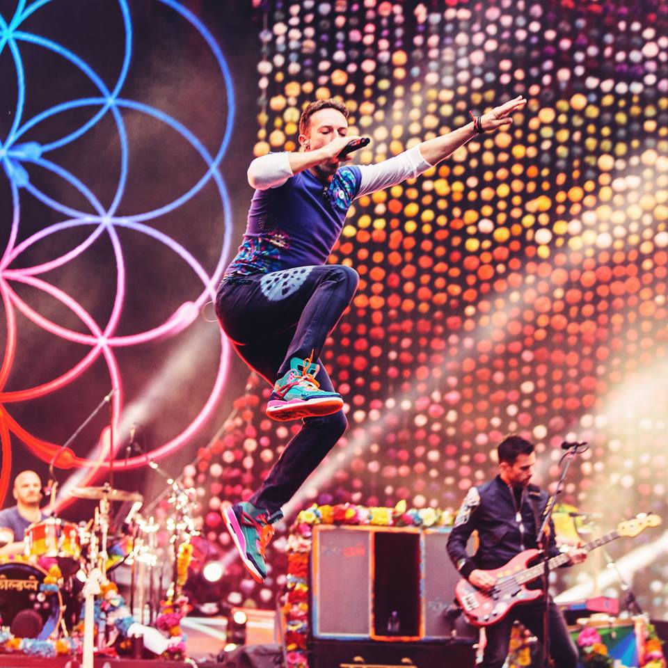 Coldplay in concerto in Italia