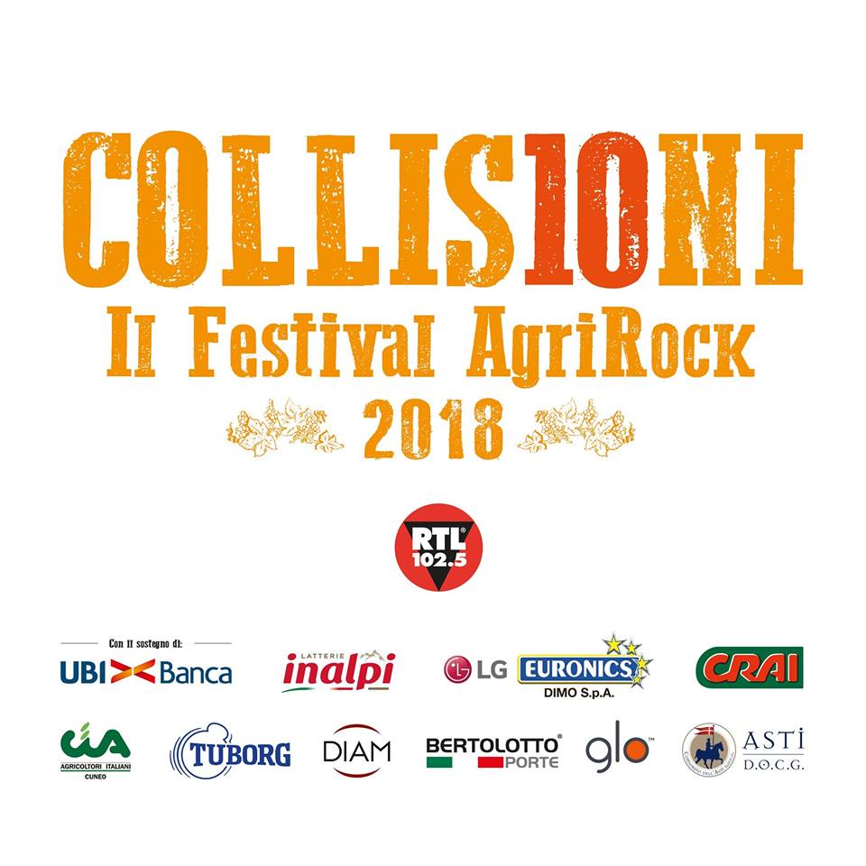 Collisioni 2018 Il Decennale, concerti e incontri a Barolo