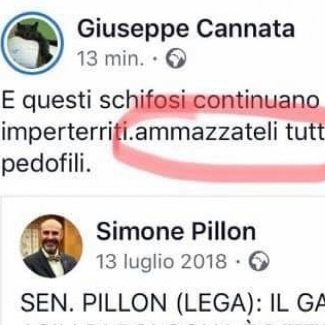 Consigliere comunale Vercelli contro gay, ammazzateli tutti