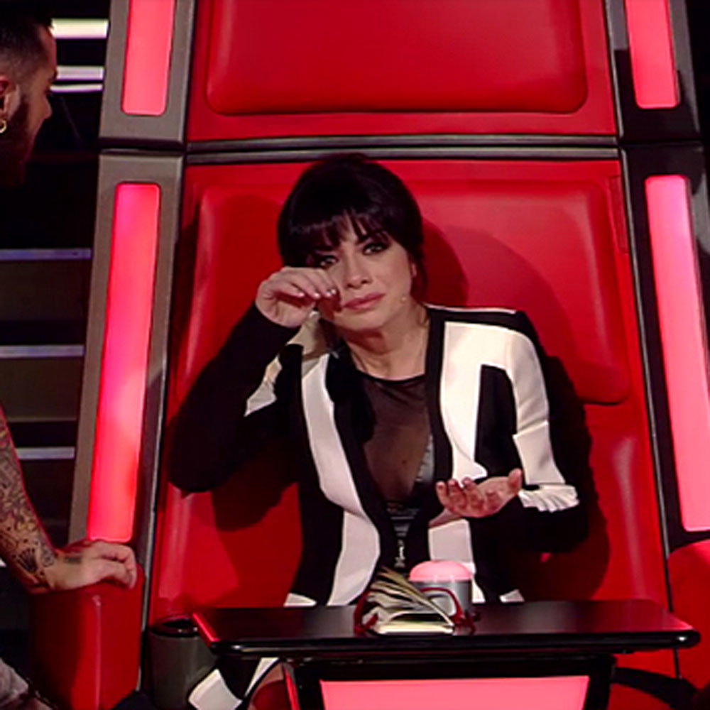 Dolcenera si commuove a "The Voice Of Italy"