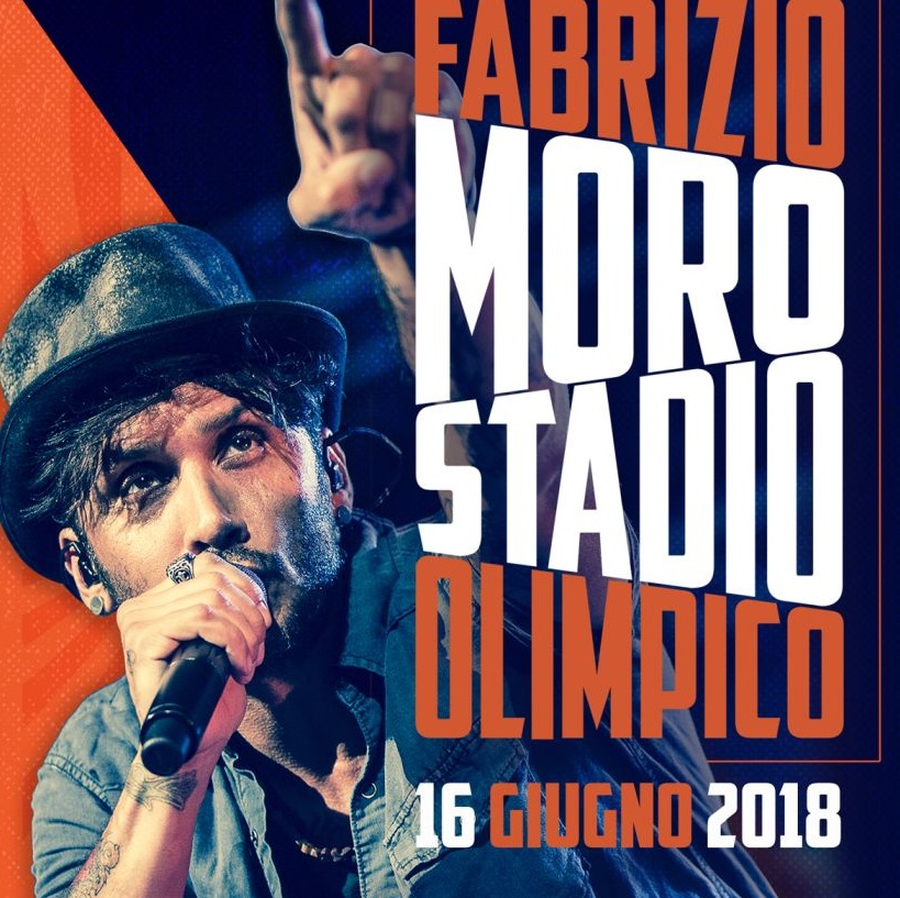 Fabrizio Moro, super concerto all'Olimpico di Roma