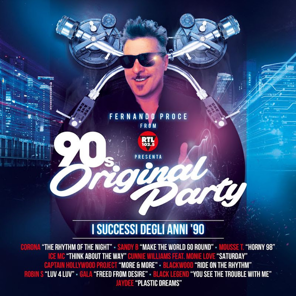 Fernando Proce rilancia gli Anni 90 con "90s Original Party"