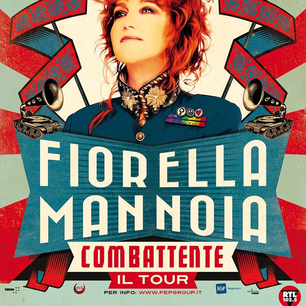 Fiorella Mannoia in tour: raddoppia la data di Roma