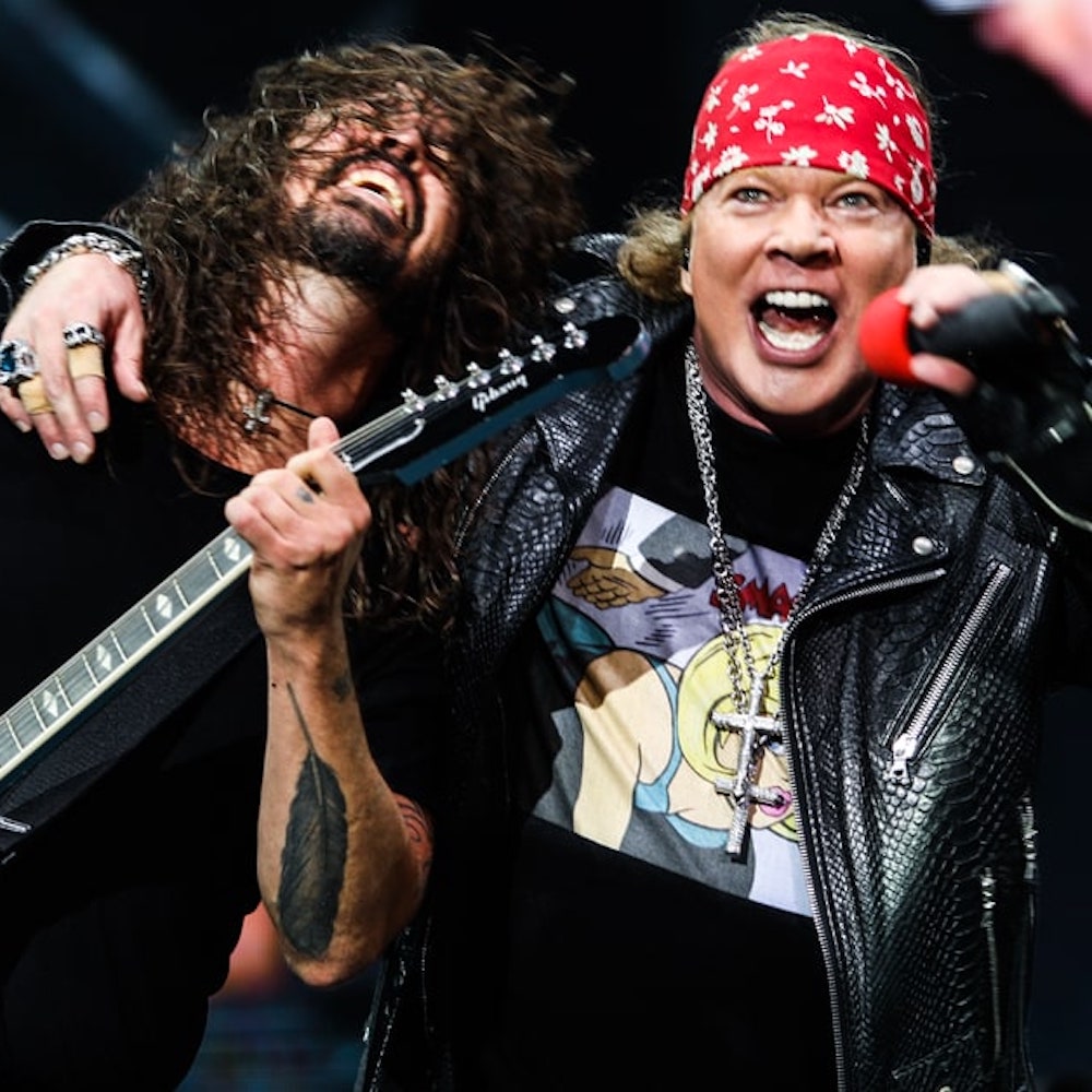 Foo Fighters a Firenze, a sorpresa salgono sul palco i Guns N' Roses