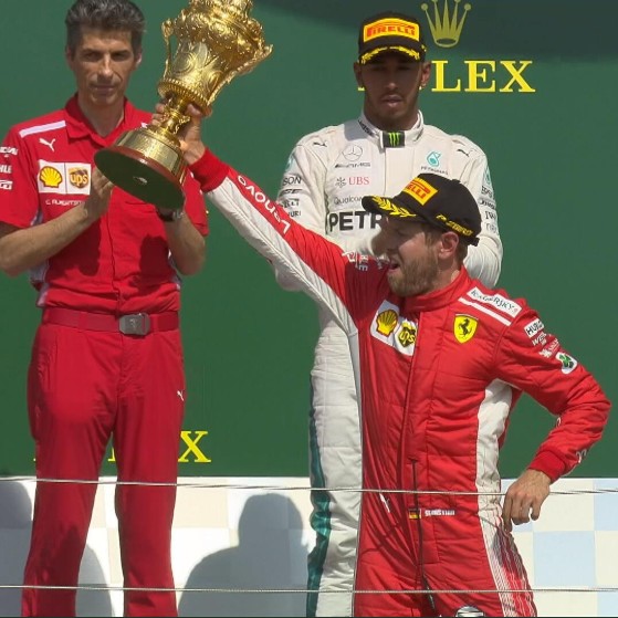 Formula 1, grande vittoria di Vettel a Silverstone