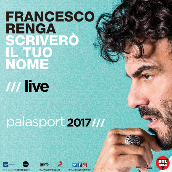 Francesco Renga: nuove date nei palasport a maggio 2017 