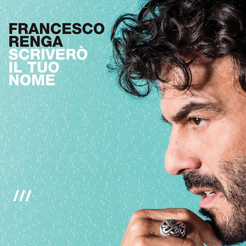 Francesco Renga svela la copertina del suo nuovo album 