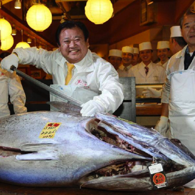 Giappone, prezzo record per un tonno pagato 3 mln dollari