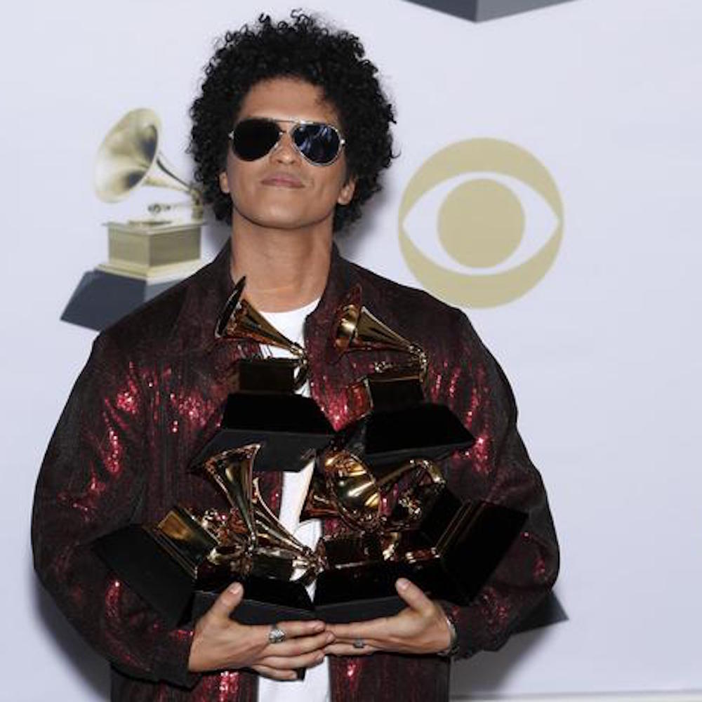 Grammy Awards 2018, Bruno Mars vince tutto