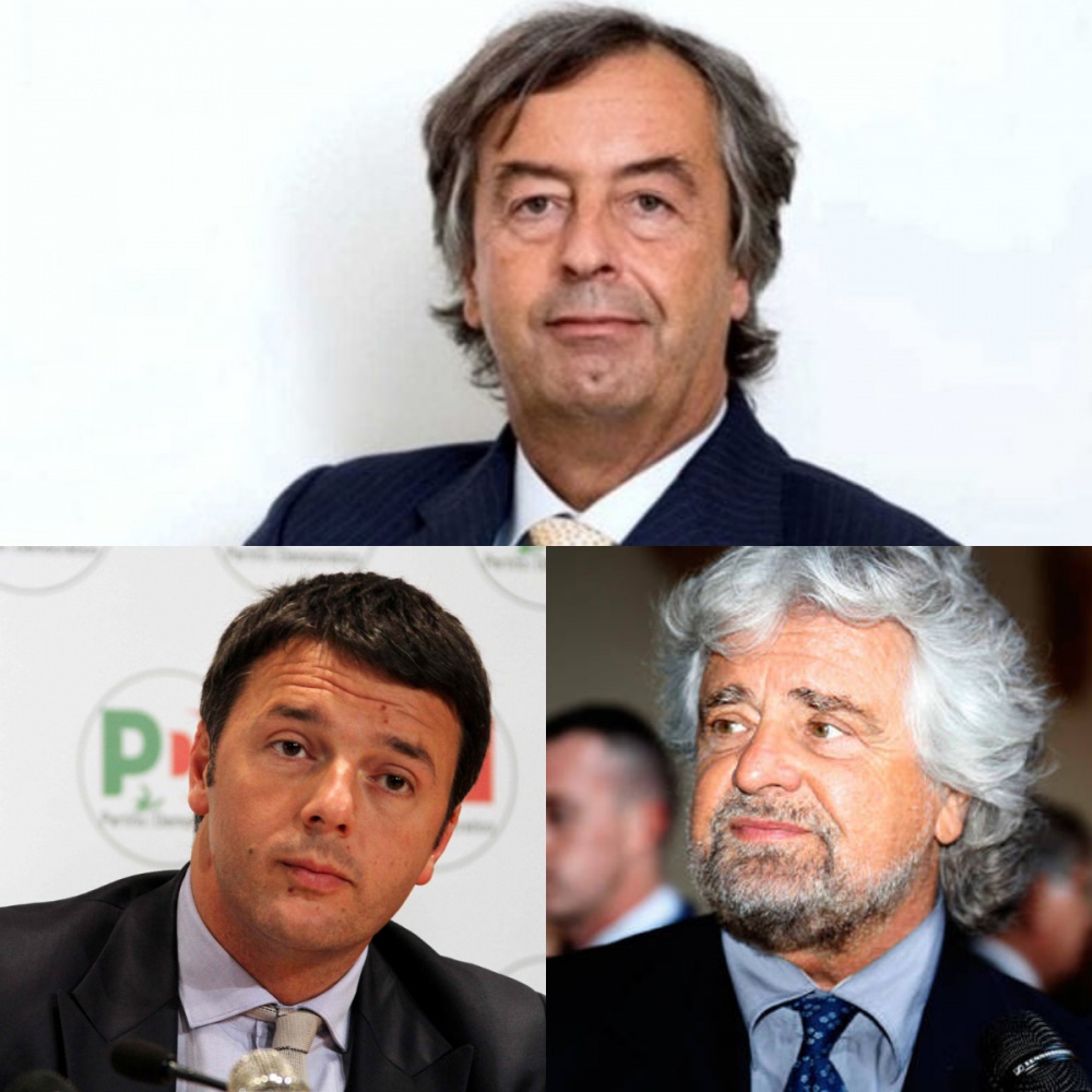 Grillo e Renzi insieme, per la difesa della scienza e contro le Fake News