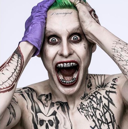 Jared Leto, un Joker (troppo) palestrato