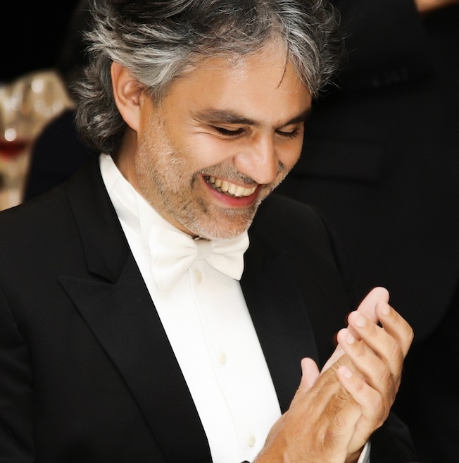 La notte di Andrea Bocelli a Verona