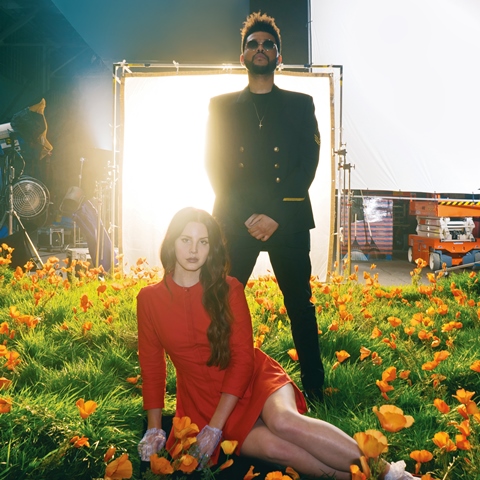 Lana Del Rey con The Weeknd in "Lust For Life"