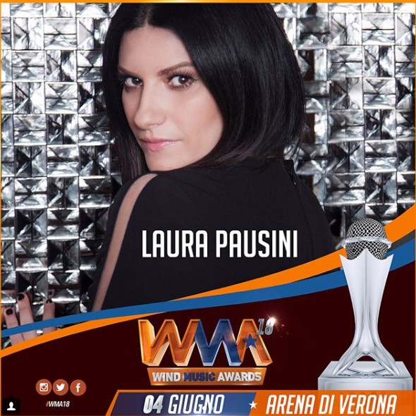 Laura Pausini ai Wind Music Awards