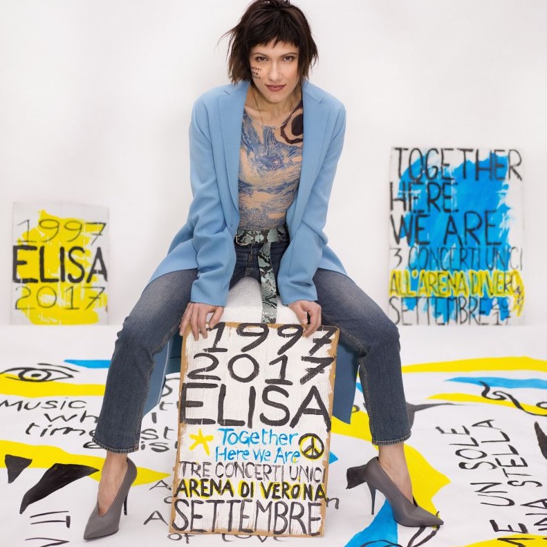 LP tra le star di Together Here We Are di Elisa