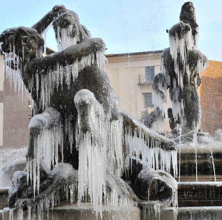 Maltempo, ancora allerta meteo al Centro-Sud per il gelo