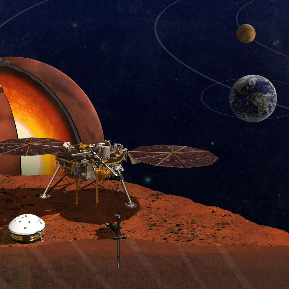 Marte, oggi l'arrivo sul pianeta della sonda Insight