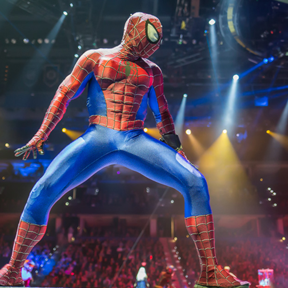 Marvel Universe LIVE a teatro da Spider-Man a Capitan America