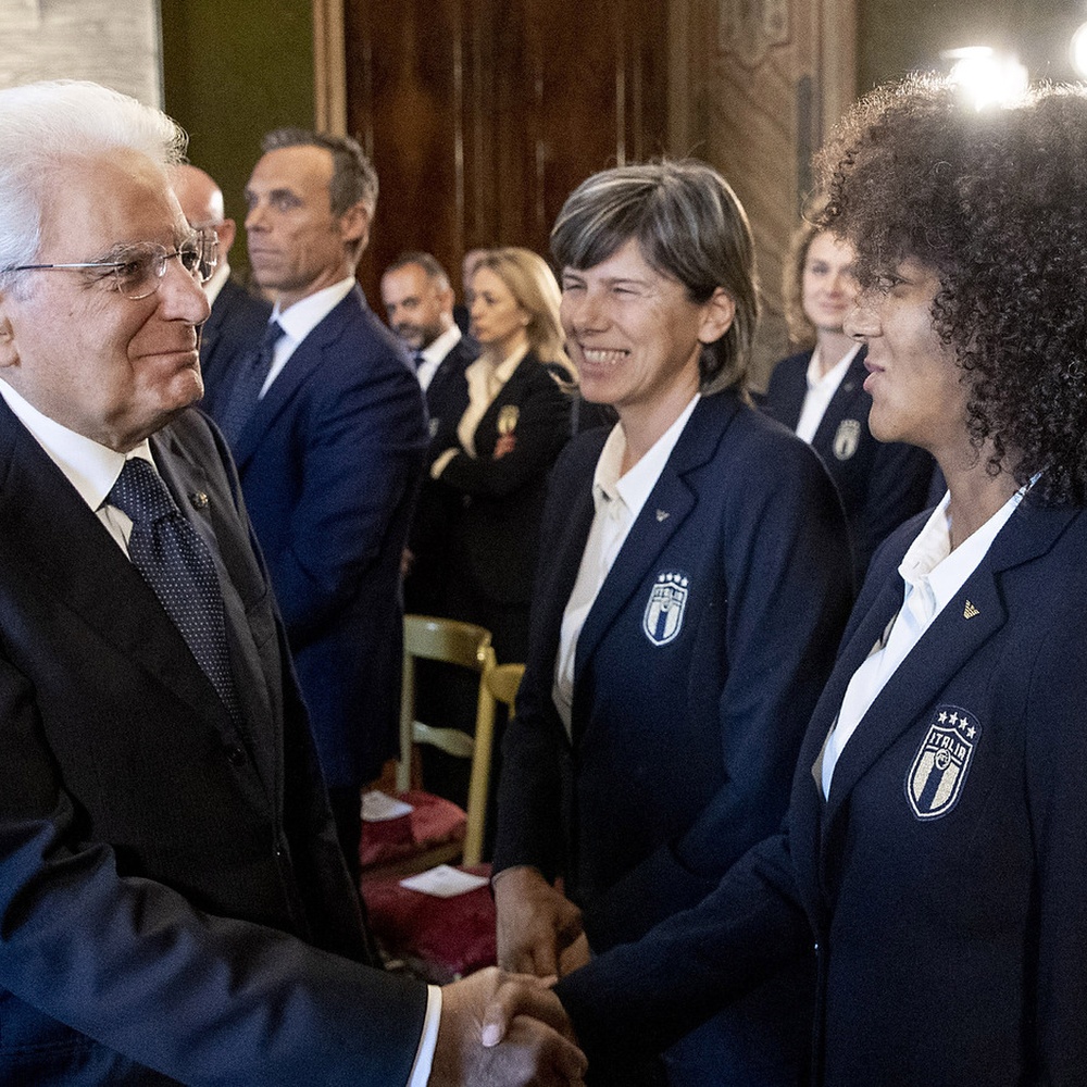 Mattarella alle Azzurre, inaccettabile disparità con uomini