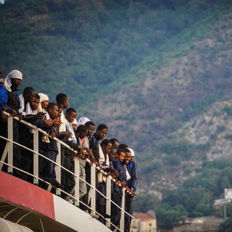 Messina, proteste per l'arrivo di migranti