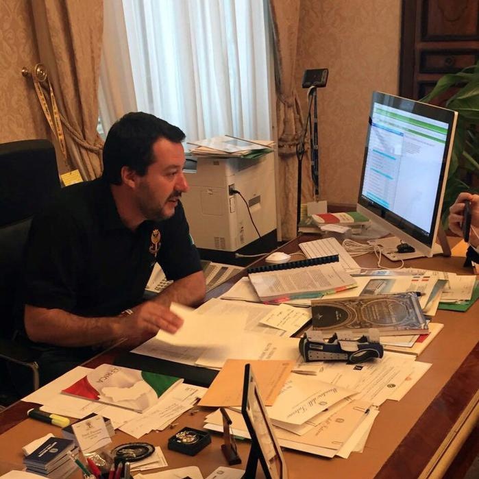 Migranti, Diciotti, chiesta autorizzazione a procedere per Salvini