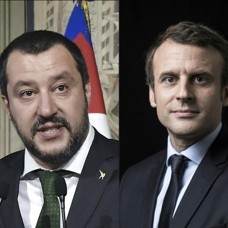 Migranti, Macron attacca Salvini, mente chi parla di crisi