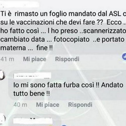 No vax, falsa certificazione, denunciata mamma