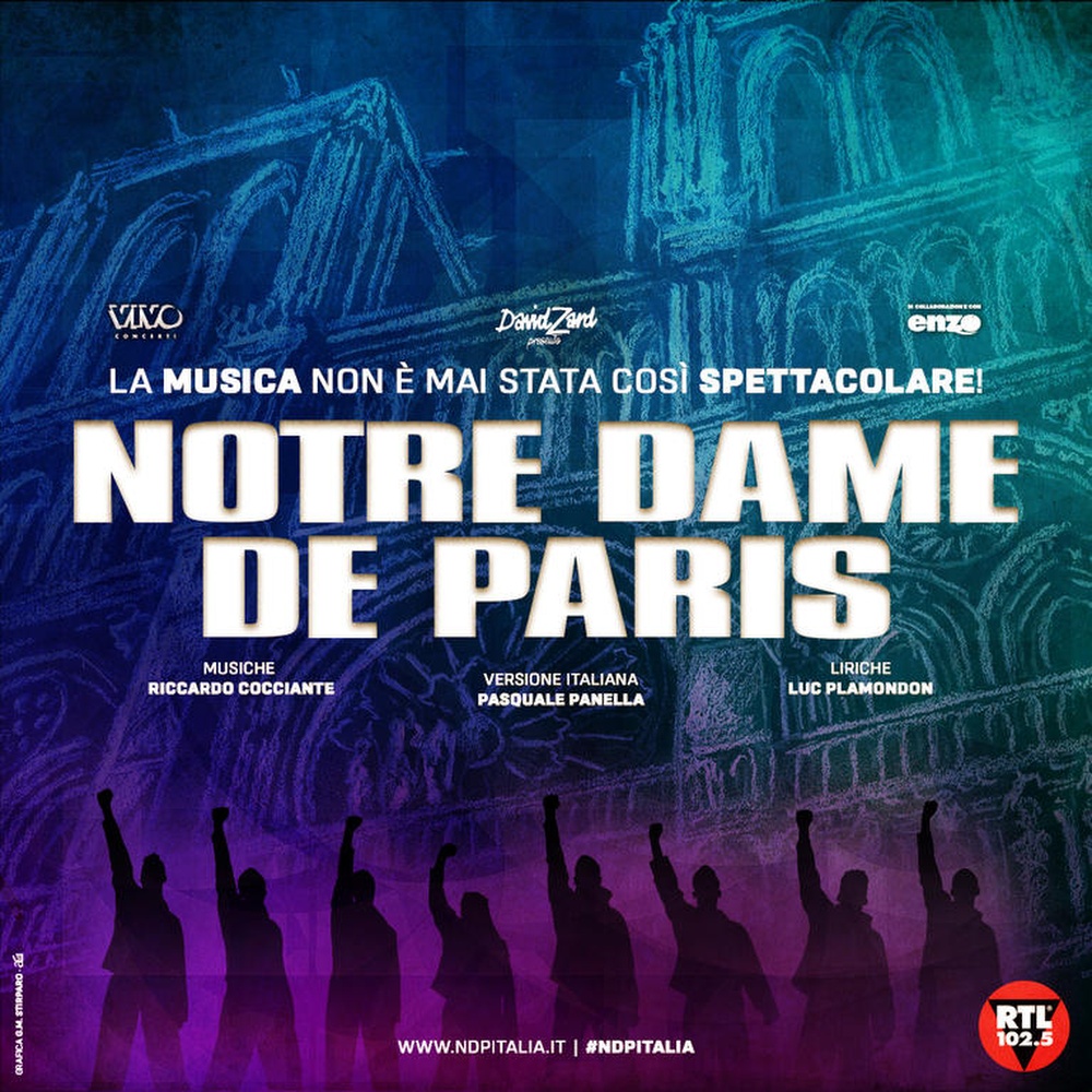 Notre Dame de Paris, lo spettacolo torna nei teatri italiani