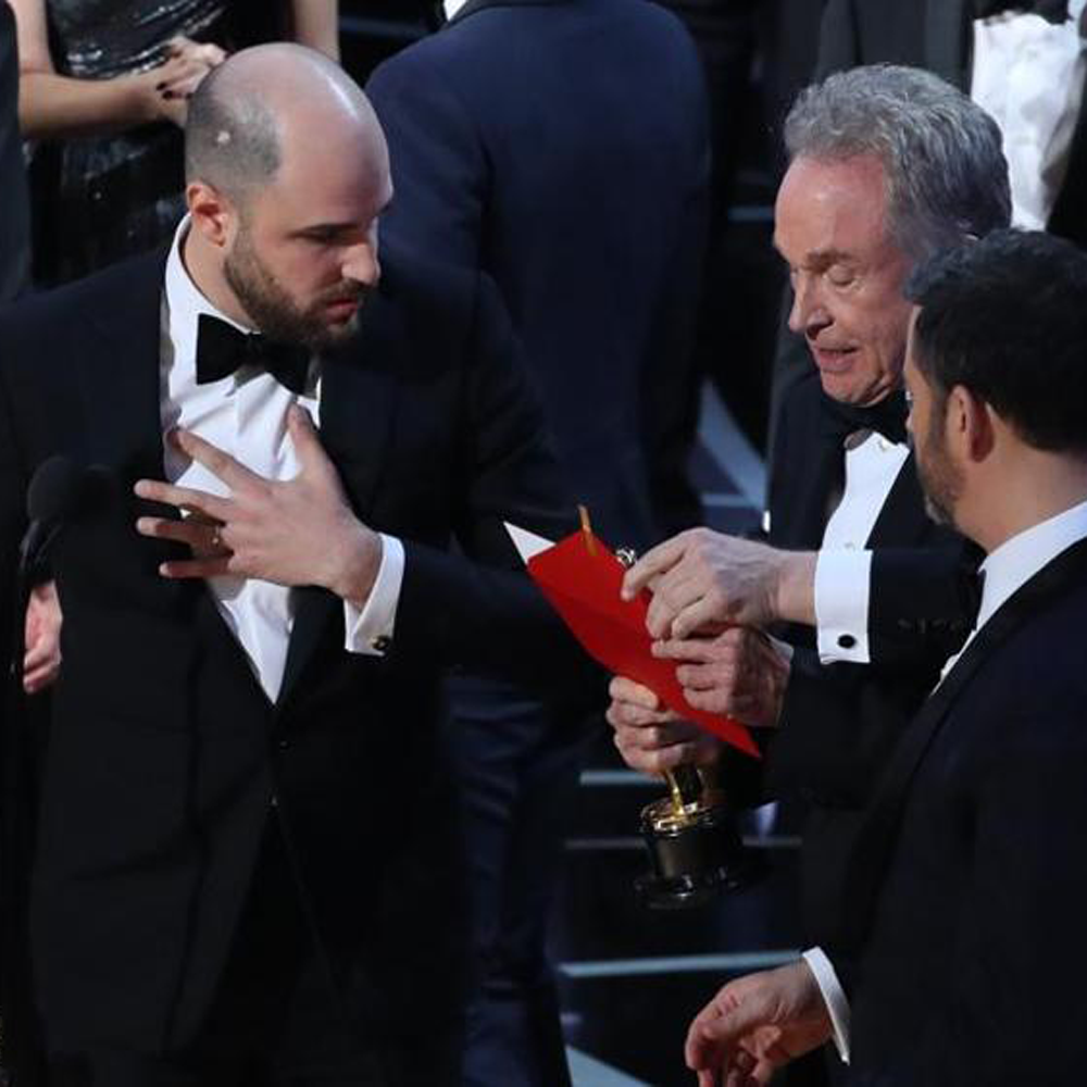 Oscar, aperta inchiesta su errore annuncio film 