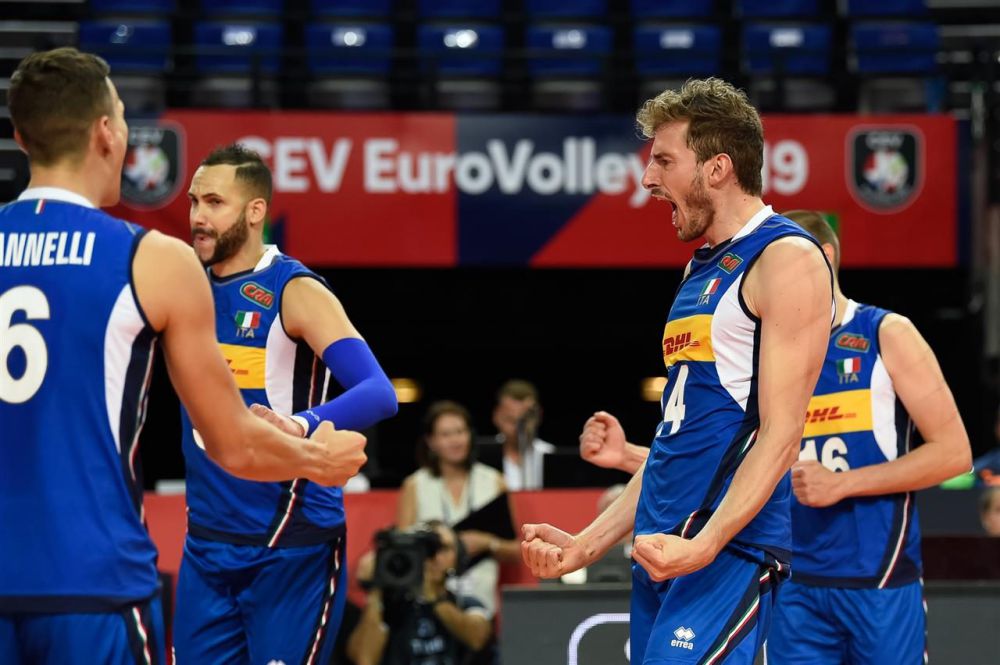 Pallavolo, Europei maschili, Italia batte Portogallo 3 a 0