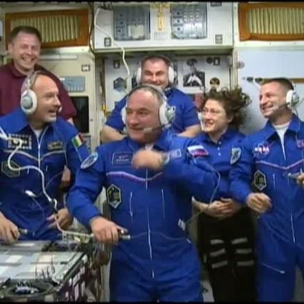 Parmitano è arrivato sulla Stazione Spaziale Internazionale