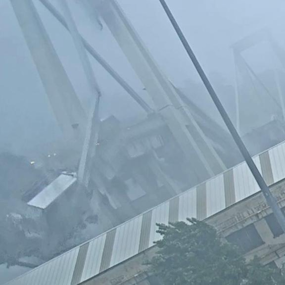 Ponte Morandi, spunta un video inedito del crollo