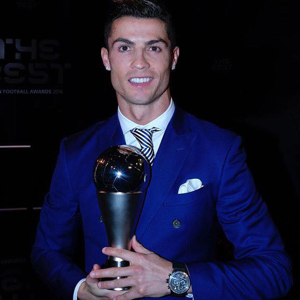 Premio Fifa Miglior giocatore a Cristiano Ronaldo 