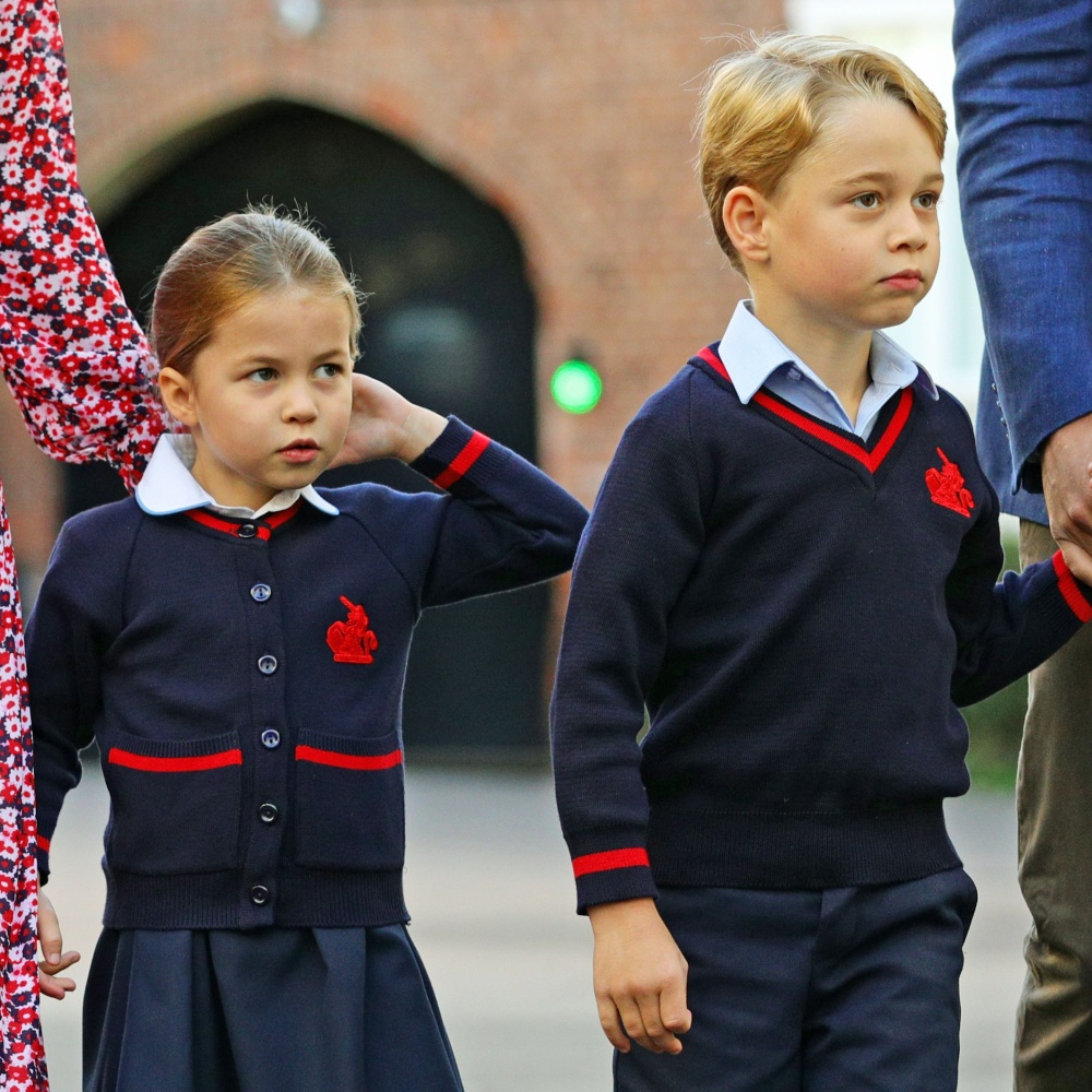 Primo giorno di scuola per la principessina Charlotte