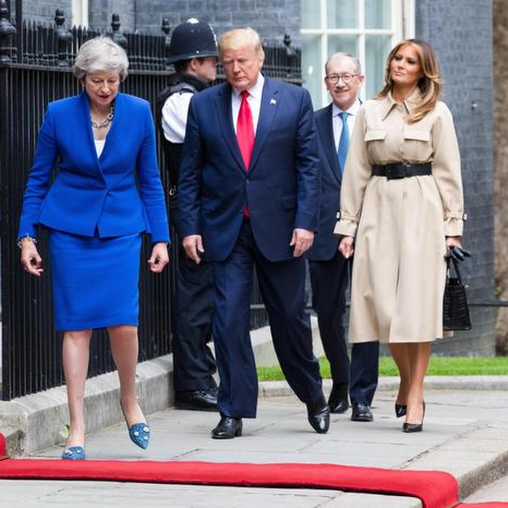 Regno Unito, Trump oggi ha incontrato Theresa May