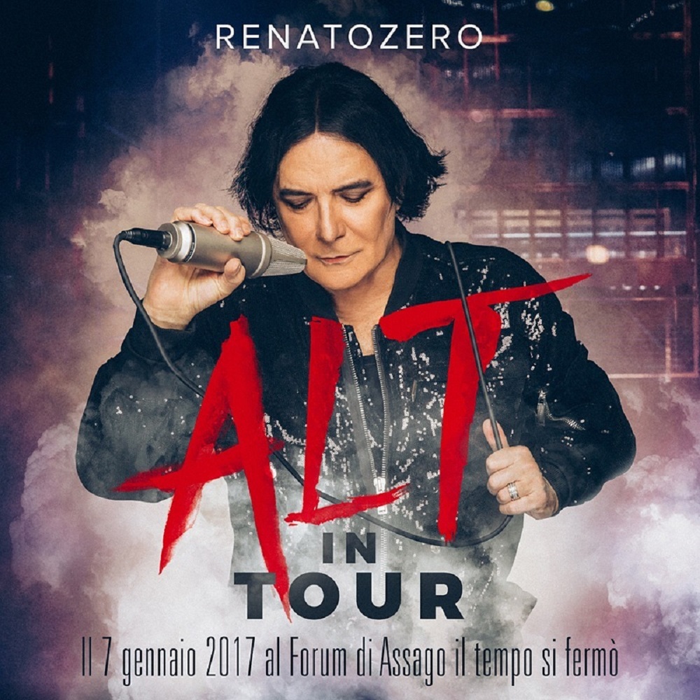 Renato Zero, a sorpresa esce Alt In Tour, il nuovo album live
